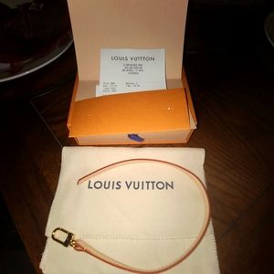 ❤SOLD❤️ LV strap for Neverfull Pouch NEW❤